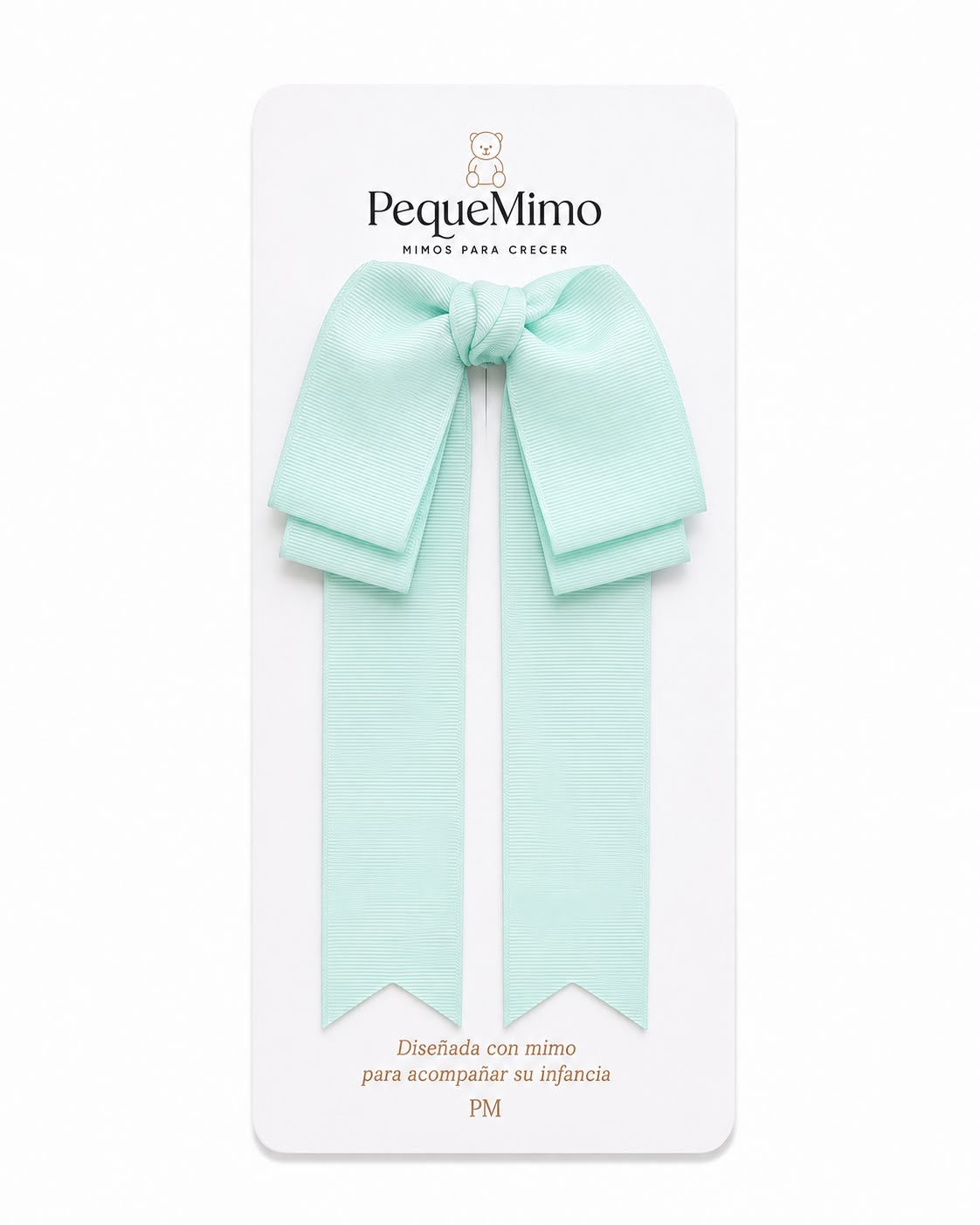 Moño Grosgrain Menta